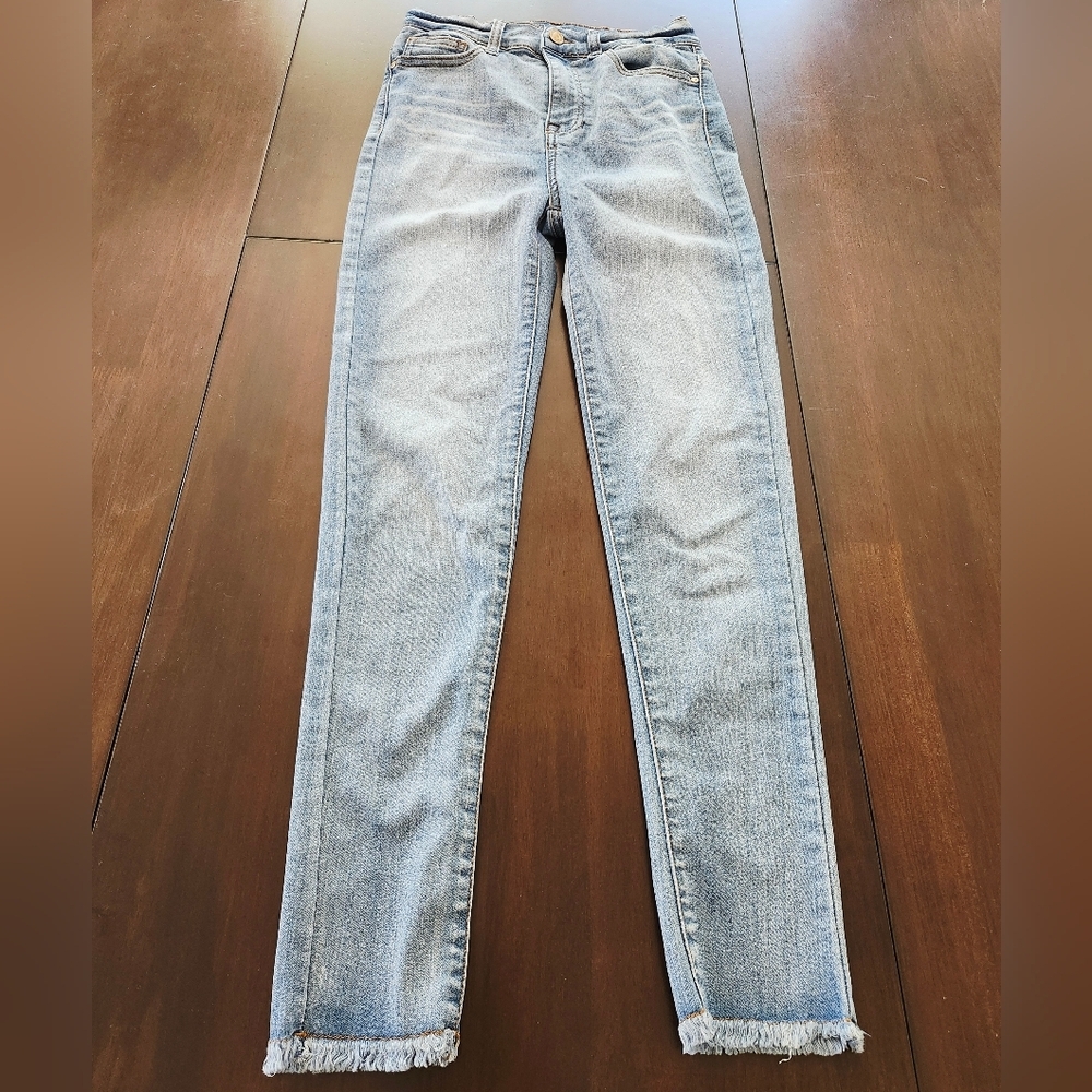 No Boundaries High Rise Women's Light Blue Jeans Size 3 - Picture 1 of 3